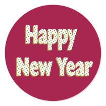 happy new year stickers