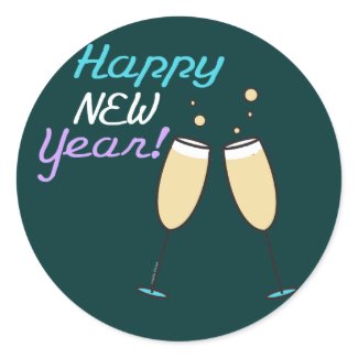 Happy New Year Stickers sticker