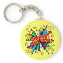 Happy New Year T-shirts, Beer Steins, Party Favors Key Chain