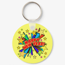 Happy New Year T-shirts, Beer Steins, Party Favors keychains by greenbaby Happy New Year T-shirts, Beer Steins, Party Favors keychains