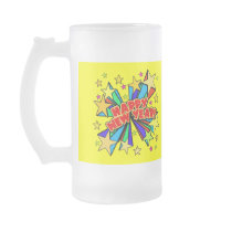Happy New Year T-shirts, Beer Steins, Party Favors Coffee Mug