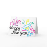 Happy New Year T-Shirts New Year's Greeting Cards