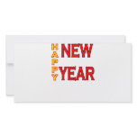 Happy New Year The MUSEUM Photo Card Template