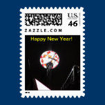 Happy New Year!  Times Sq. Postag Stamp stamps