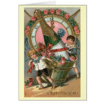 "Happy New Year" Vintage Card