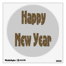 Happy New Year Wall Graphic