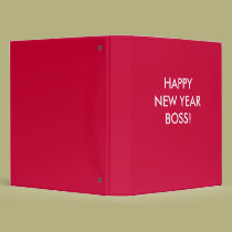 HAPPY NEW YEARBOSS! binders