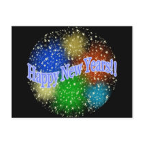 Happy New Years 2 Postcard