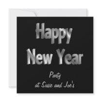 Happy New Years Party invitations