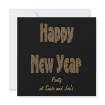 Happy New Years Party invitations