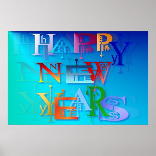Happy New Years-Posters