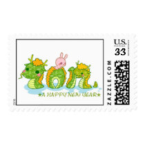HAPPY NEW YR Postage