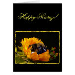 Happy Nowruz Boxer Greeting Card