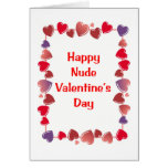 Happy Nude Valentine's Day Greeting Card