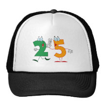 Happy Number 25 Mesh Hat
