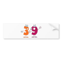 Happy Number 39 Bumper Sticker