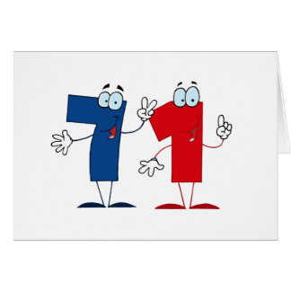 happy number 71 greeting card happy number 71 greeting card