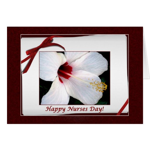 Happy Nurses Day Floral Card