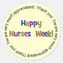 Happy Nurses Week Gifts Stickers