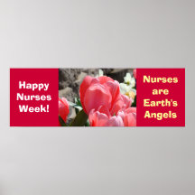Happy Nurses Week! posters Personalize Angels