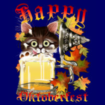 Happy Oktoberfest Beer Kitty Shirt
