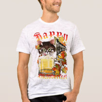 Happy Oktoberfest Beer Kitty Shirt