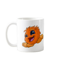 Happy orange JubJub mugs