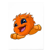 Happy orange JubJub posters
