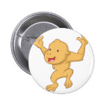 Happy Orangutan Pinback Buttons