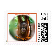 Happy Orangutan postage
