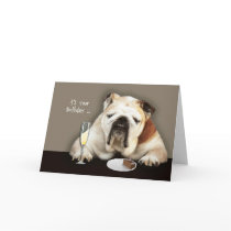 happy over the hill birthday, birthday humor, dog cards