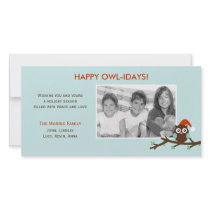 Happy Owl-idays! Holiday Photo Card photo cards by berryberrysweet Happy Owl-idays! Holiday Photo Card photo cards