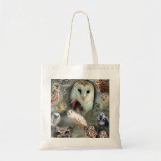 Happy Owls Canvas Bag