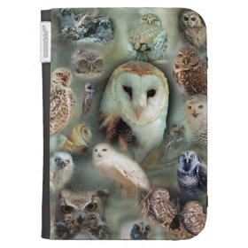 Happy Owls Cases For Kindle