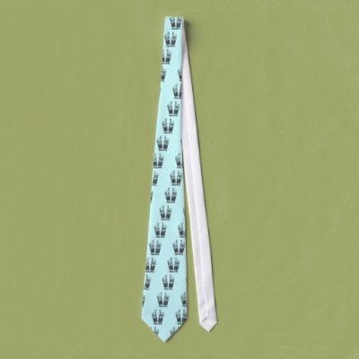Happy Pair of Sodas Custom Tie Zazzle_tie