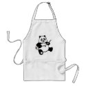 Happy Panda Bear aprons by fstasu Happy Panda Bear aprons
