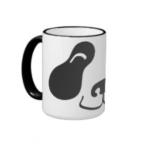 Happy Panda Face mugs by rarefactory Happy Panda Face mugs