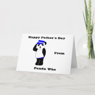 Happy Panda Father`s Day