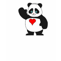Happy Panda Tee t-shirts by tman133 Happy Panda Tee t-shirts