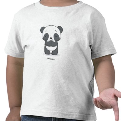 Happy Panda Toddler's Shirt by HaikooZoo