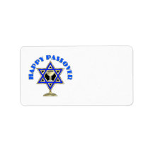 Happy Passover Custom Address Label