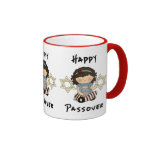 Happy Passover Girl Mugs