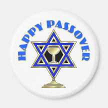 Happy Passover Refrigerator Magnet