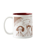 Happy People Holding Hands Mug