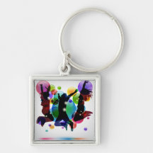Happy People Key Chains