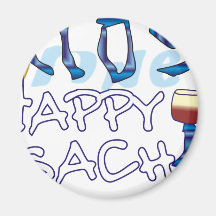 Happy Pesach Fridge Magnet