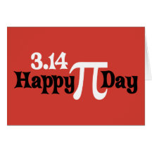 Happy Pi Day 3.14 - March 14th Greeting Card