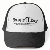 Happy Pi Day Mesh Hats