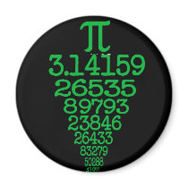 Happy Pi Day Refrigerator Magnets