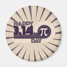 Happy Pi Day Magnet